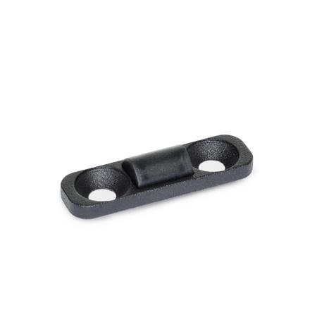 Otto Ganter Rubber Bumper Stop for Hinge GN 237, GN 237.1, GN 337 and GN 337.1, GN 2374
